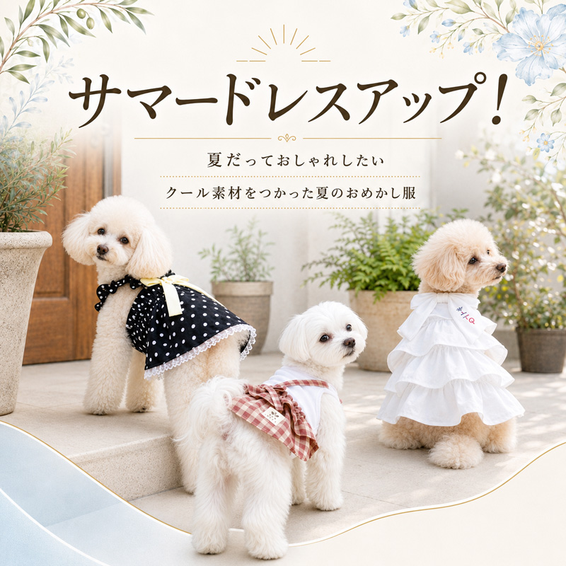 夏のおめかし服