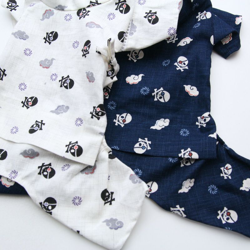 カット版・小型犬服型紙】 つなぎ甚平 | 犬服通販ドッグピース