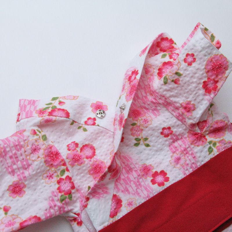 カット版・小型犬服型紙】 ワンタッチ浴衣 | 犬服通販ドッグピース