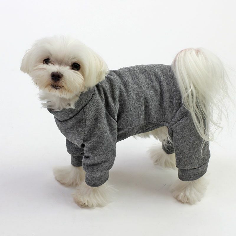 小型犬服型紙] ハイネック長袖カバーオール | 犬服通販ドッグピース