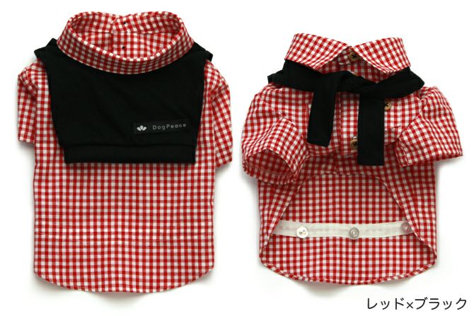 犬用品 21◇チェックシャツ PUERTO お洋服 犬