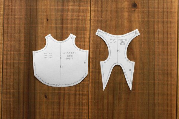 フレンチブルドッグ犬服 型紙] シンプルタンクトップ | 犬服通販ドッグ