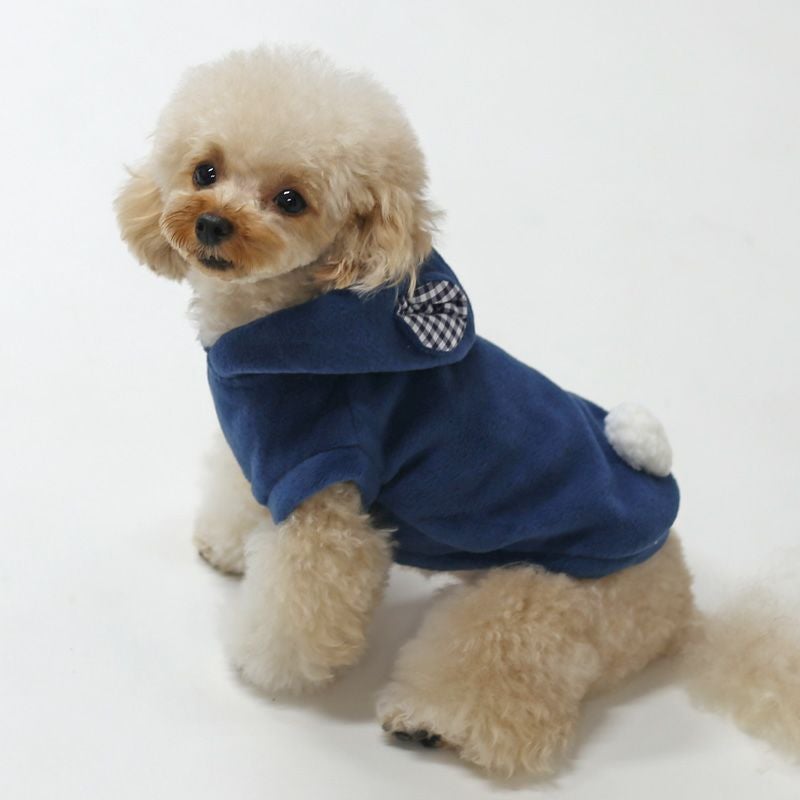 エブリデフリースくまみみパーカー | 犬服通販ドッグピース