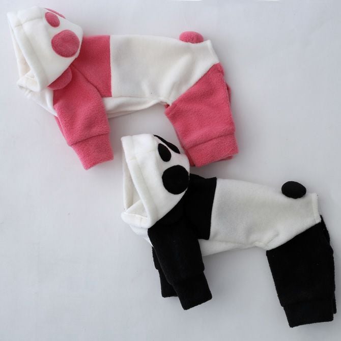 フリース着ぐるみパンダカバーオール | 犬服通販ドッグピース