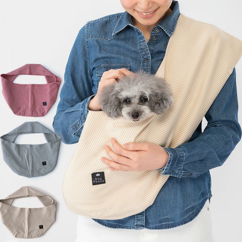 ヒッコリーデニムドッグスリング | 犬服通販ドッグピース
