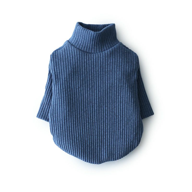 ロングスリーブ・タートルネック・リブカットソー | 犬服通販ドッグピース