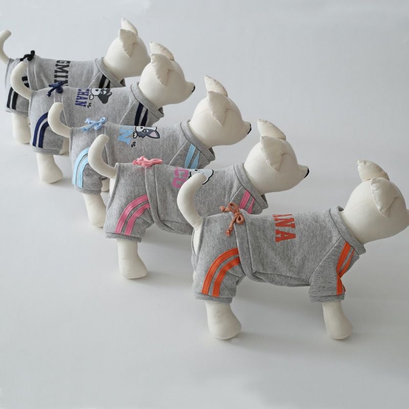 予約限定ウェア]ウィードッグス！お名前ジャージラインカバーオール