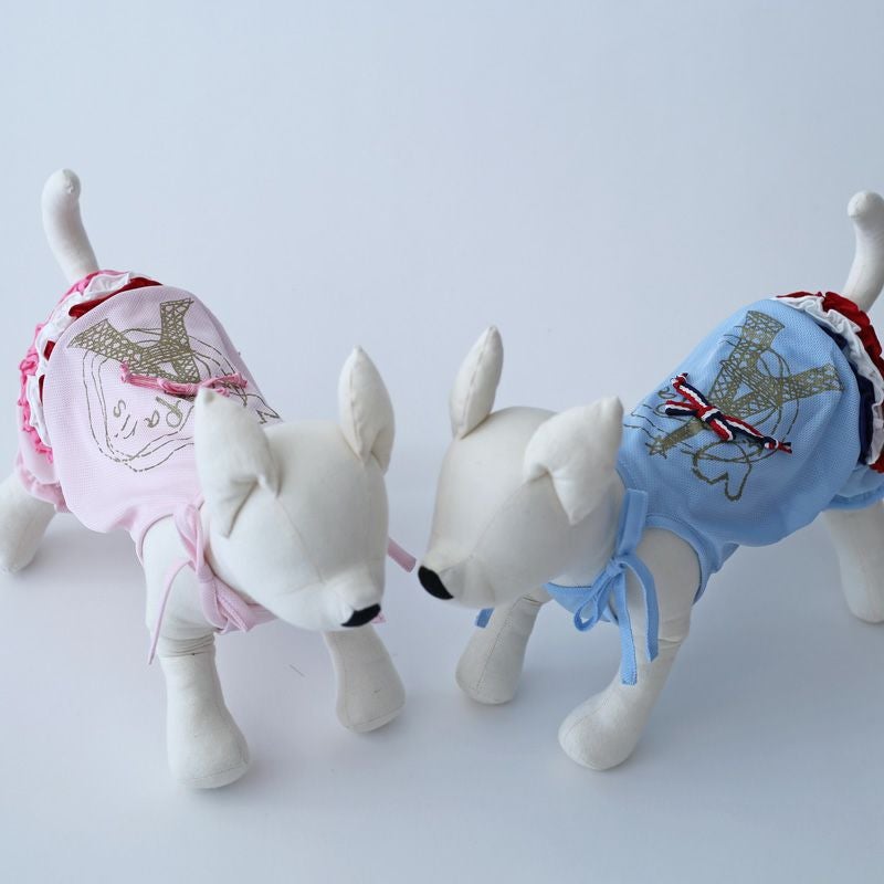 クールMAXトリコロールバルーンPARISロンパース | 犬服通販