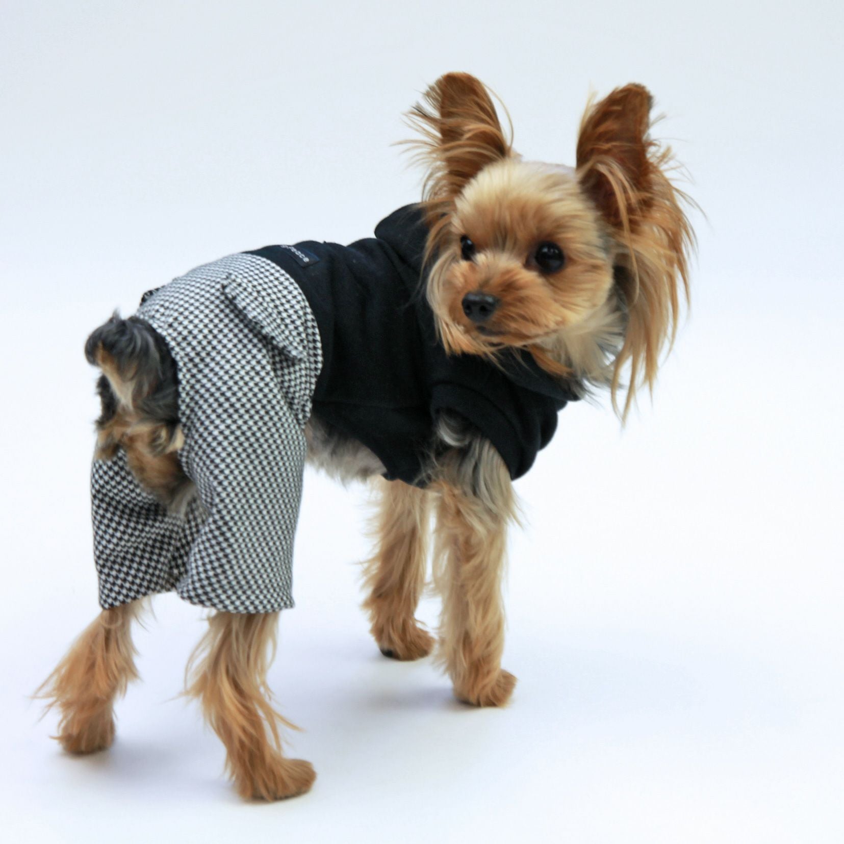 プリント版・小型犬服型紙】パーカーカバーオール | 犬服通販ドッグピース