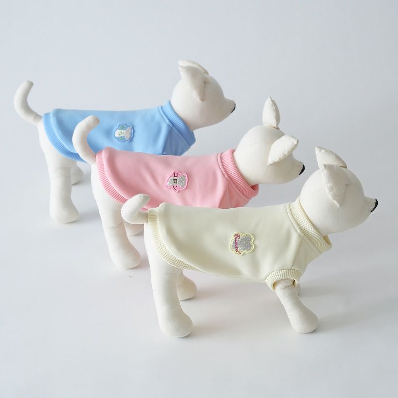 お名前刺繍］シルバーワッペン・新感覚スムースジャージベスト | 犬服