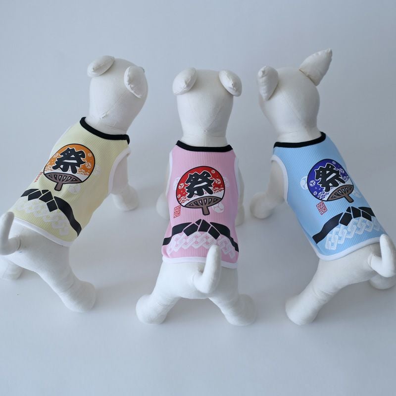 ヴェリークールはっぴ風タンクトップ | 犬服通販ドッグピース