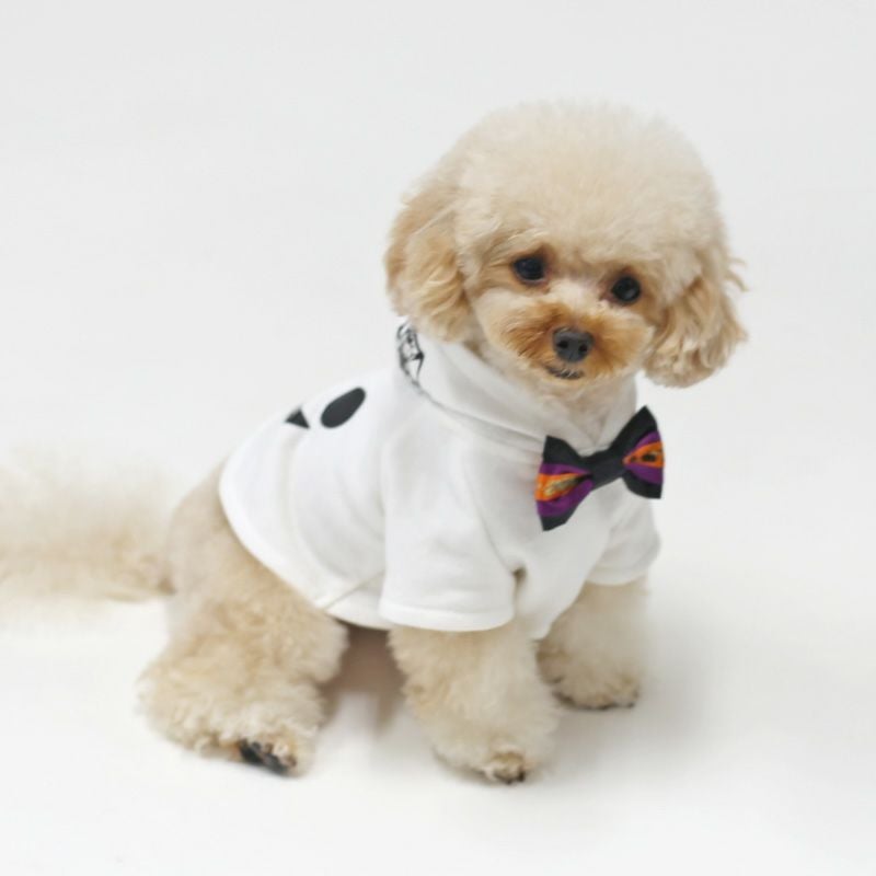 お名前プリント]ハロウィンおばけマント風パーカー | 犬服通販ドッグピース