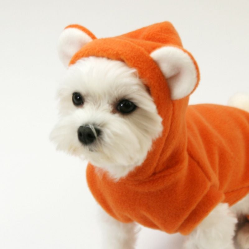 カット版・小型犬服型紙】 くまみみパーカー | 犬服通販ドッグピース