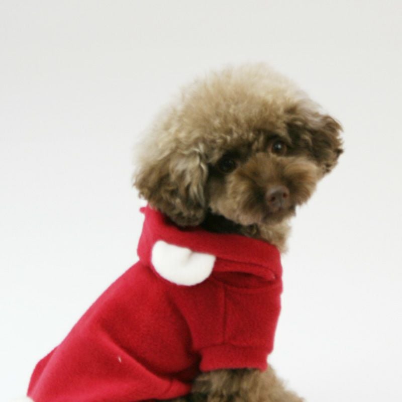 カット版・小型犬服型紙】 くまみみパーカー | 犬服通販ドッグピース