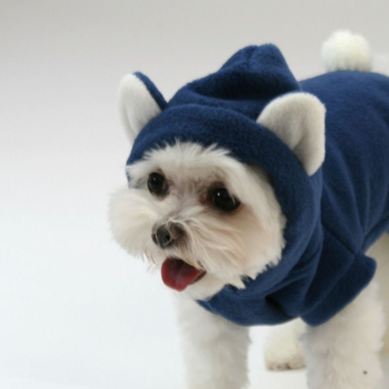 カット版・小型犬服型紙】 くまみみパーカー | 犬服通販ドッグピース