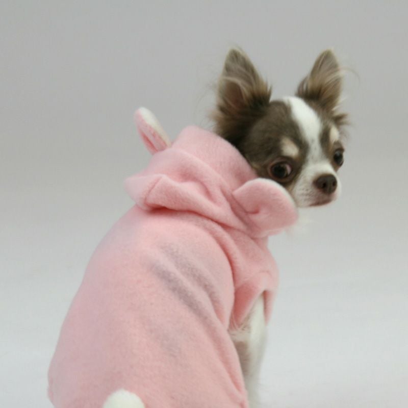 カット版・小型犬服型紙】 くまみみパーカー | 犬服通販ドッグピース