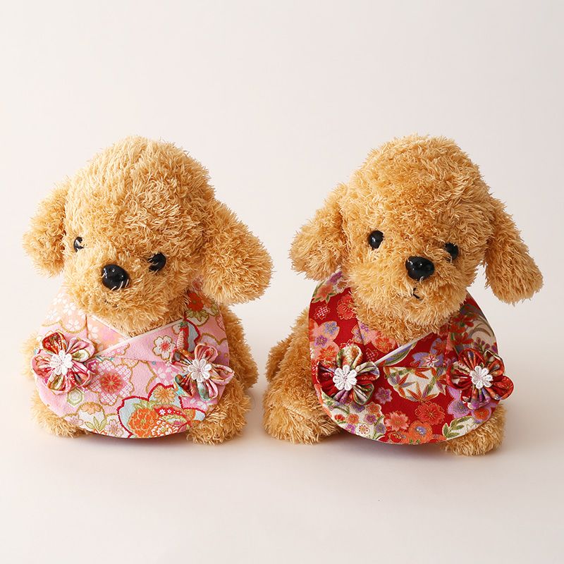 和調エンボスさくら柄ビブ（スタイ） | 犬服通販ドッグピース