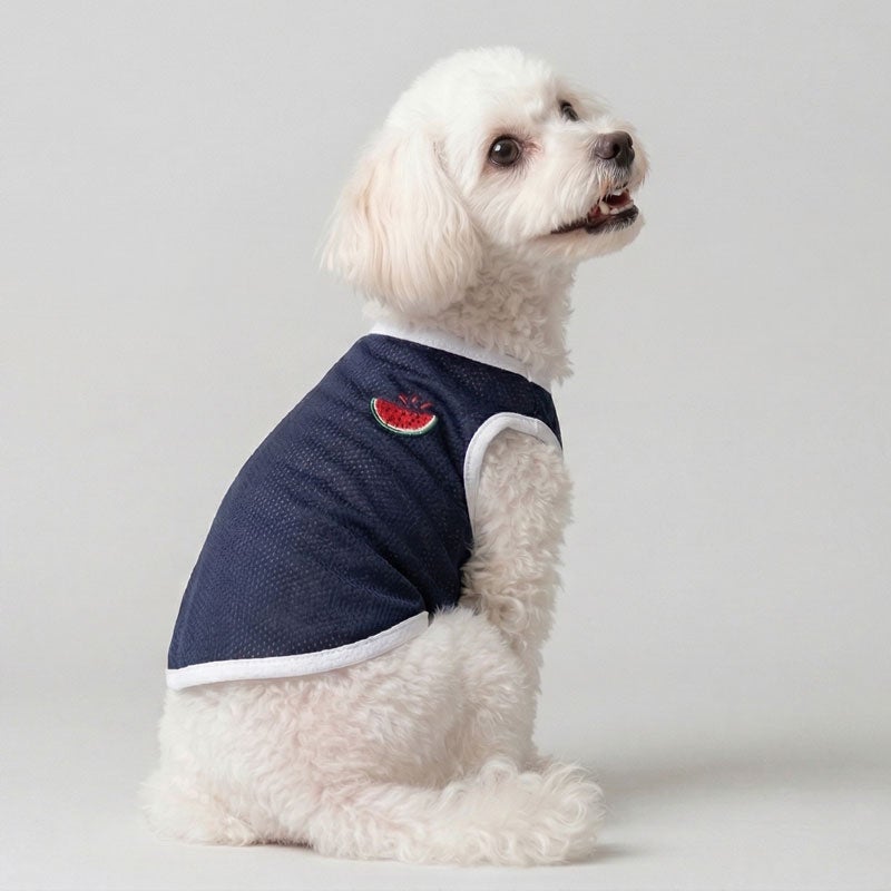 モスプルーフ防虫・ワンポイント刺繍が選べるタンクトップ | 犬服通販