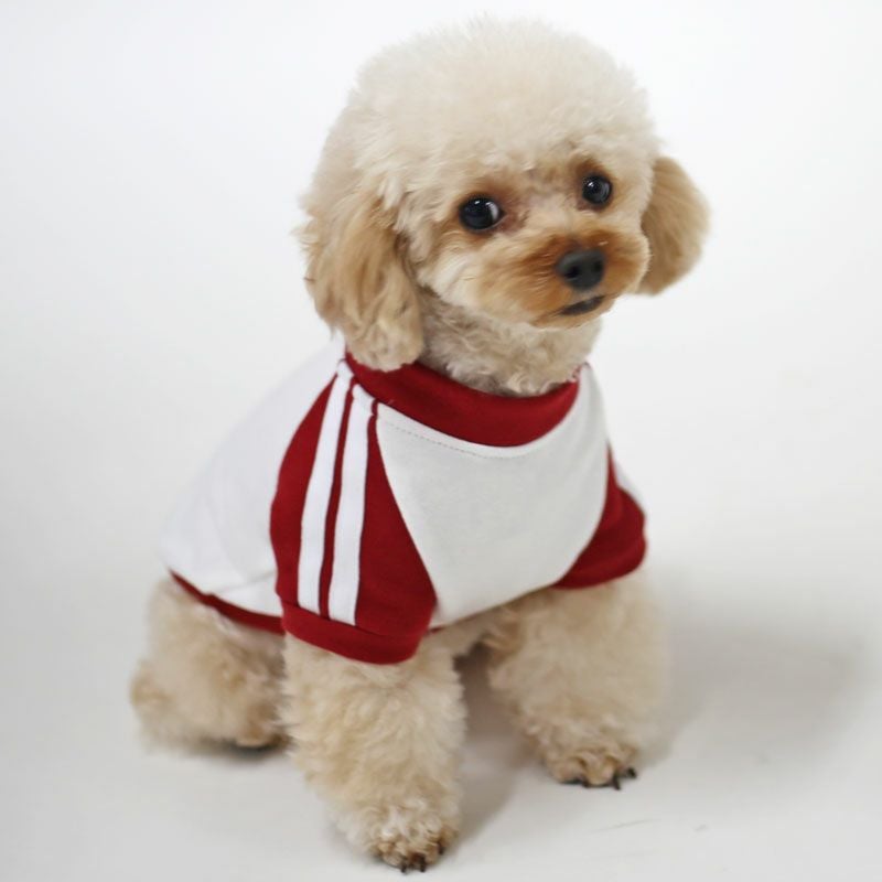 お名前プリント]レトロ体操服・ウィードッグス！シンプル | 犬服通販