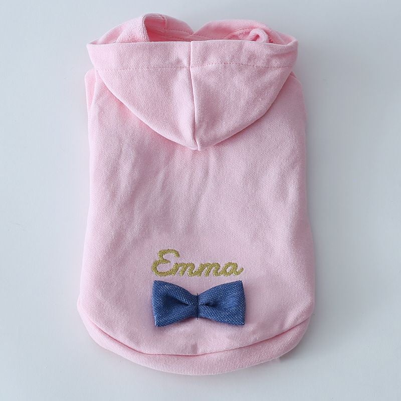 お名前刺繍］エブリデイ・リボンパーカー | 犬服通販ドッグピース