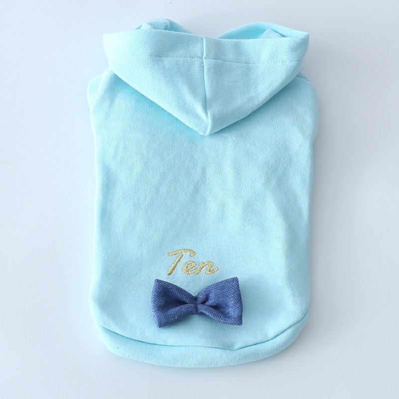お名前刺繍］エブリデイ・リボンパーカー | 犬服通販ドッグピース