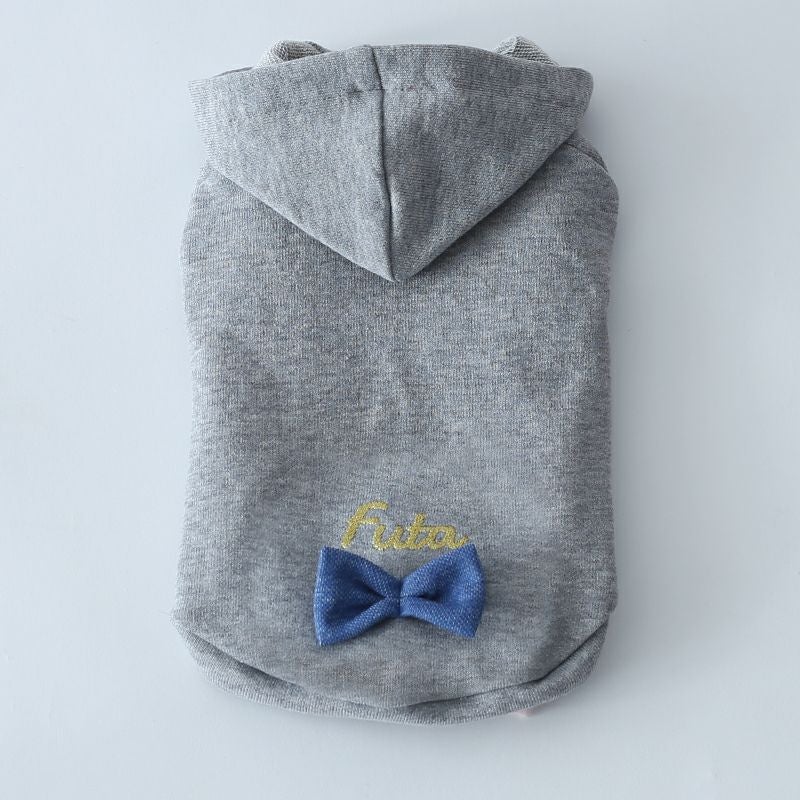 お名前刺繍］エブリデイ・リボンパーカー | 犬服通販ドッグピース