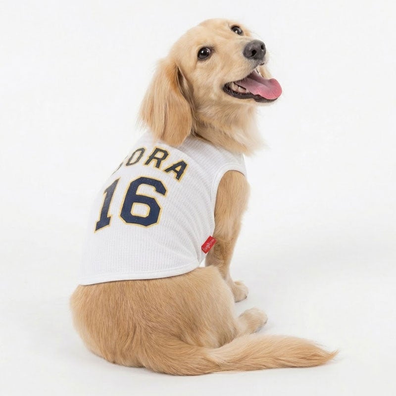 お名前プリント］ベースボールJAPANブルー・ヴェリークールタンク