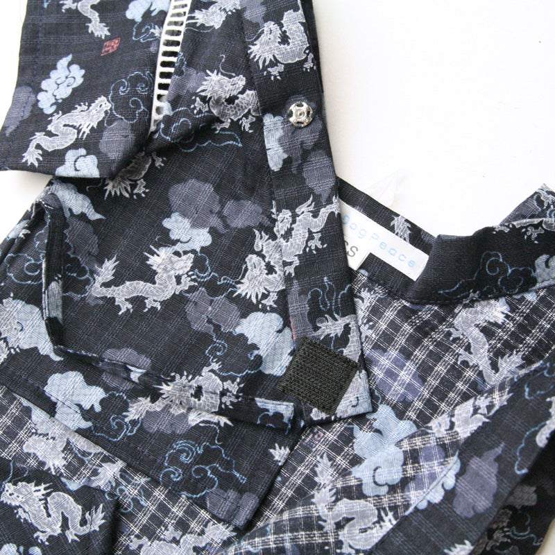 小型犬服 型紙] つなぎ甚平 | 犬服通販ドッグピース