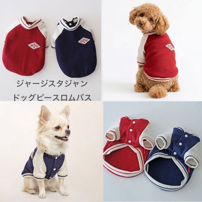 お名前プリント]カラフルチアロゴ・ジャージスタジャン | 犬服通販 