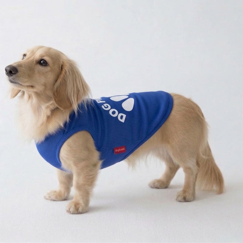 Dog Peaceホワイトロゴ・ヴェリークールタンクトップ | 犬服通販ドッグ