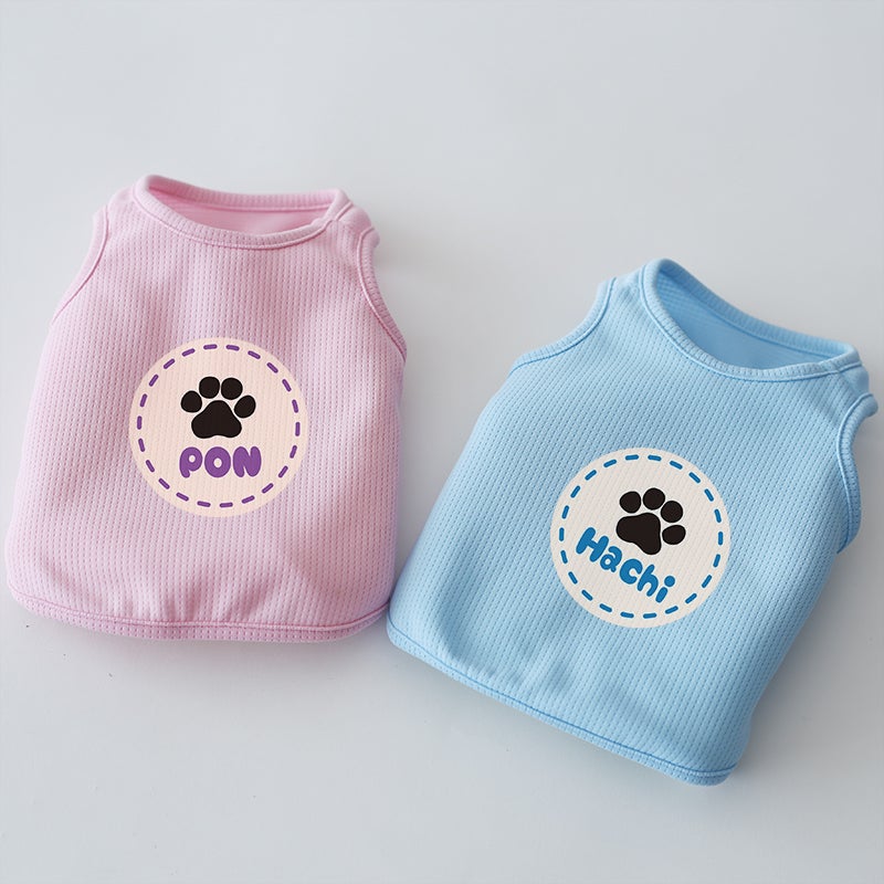 お名前プリント] PAWサークル・ヴェリークールタンクトップ | 犬服通販