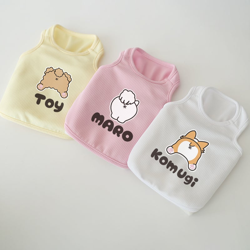 お名前プリント]ドッグヒップ・ヴェリークールタンクトップ | 犬服通販