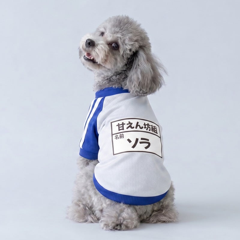 お名前プリント]ヴェリークール・ゼッケン体操服 | 犬服通販ドッグピース