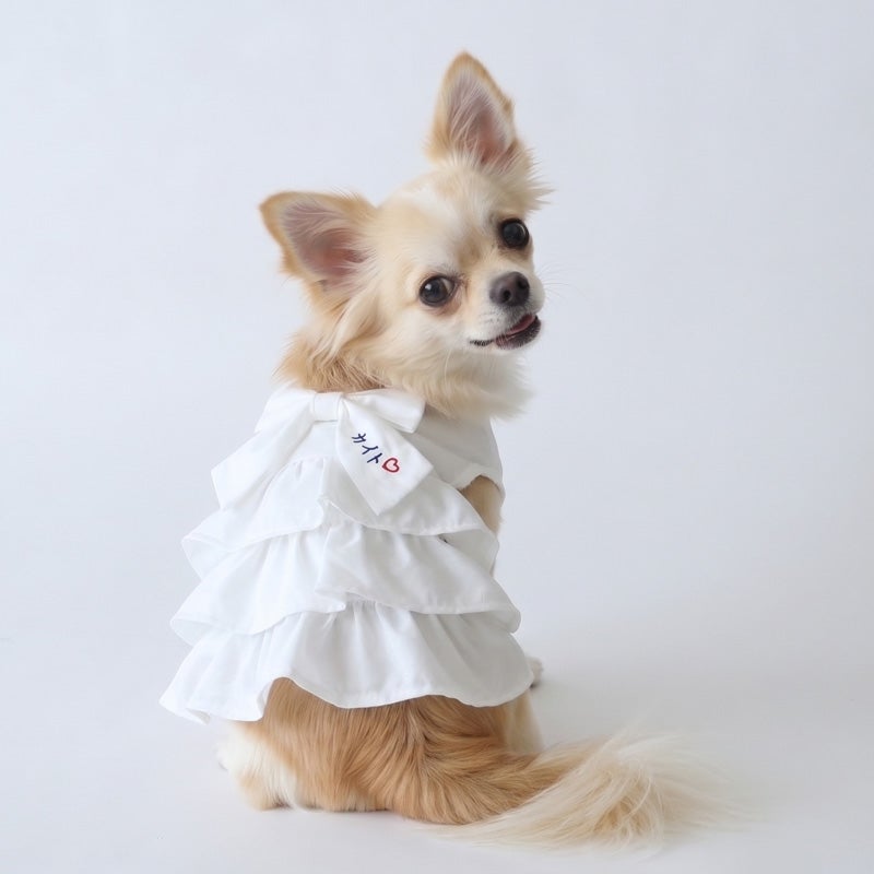 お名前刺繍］ティアードサマーKOKAGEチュニック | 犬服通販ドッグピース