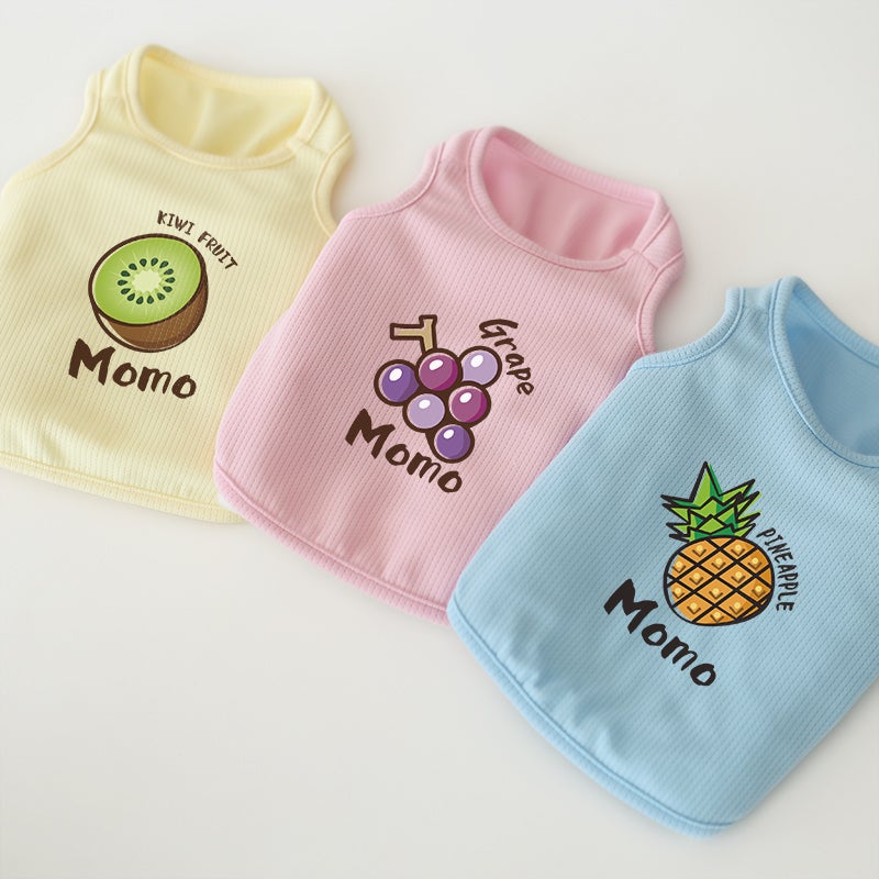 お名前プリント]フルーツ・ヴェリークールタンクトップ | 犬服通販
