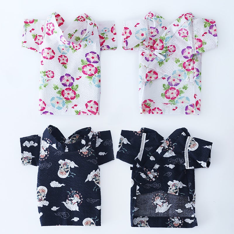 リップル和柄ワンタッチ甚平 | 犬服通販ドッグピース