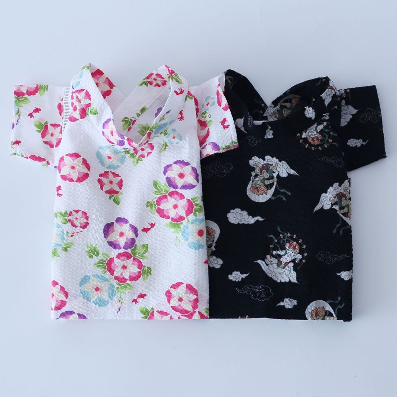 リップル和柄ワンタッチ甚平 | 犬服通販ドッグピース