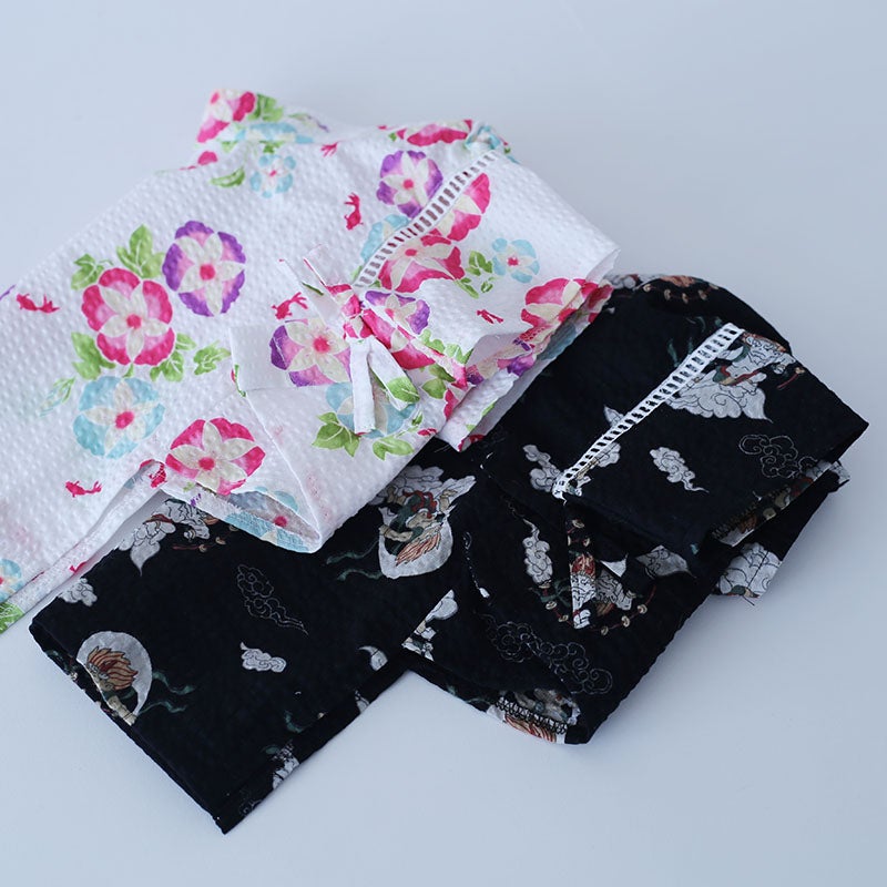 リップル和柄ワンタッチ甚平 | 犬服通販ドッグピース