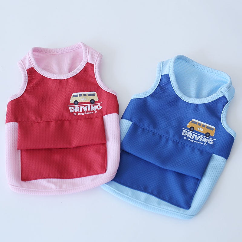 保冷剤ポケット付き・ヴェリークール×クールMAXドビー・タンクトップ