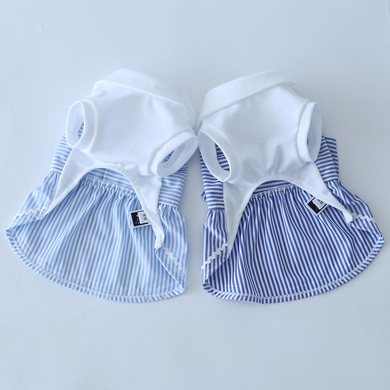 犬服ハンドメイドワンピース ともママ様 犬服ハンドメイド 前開き