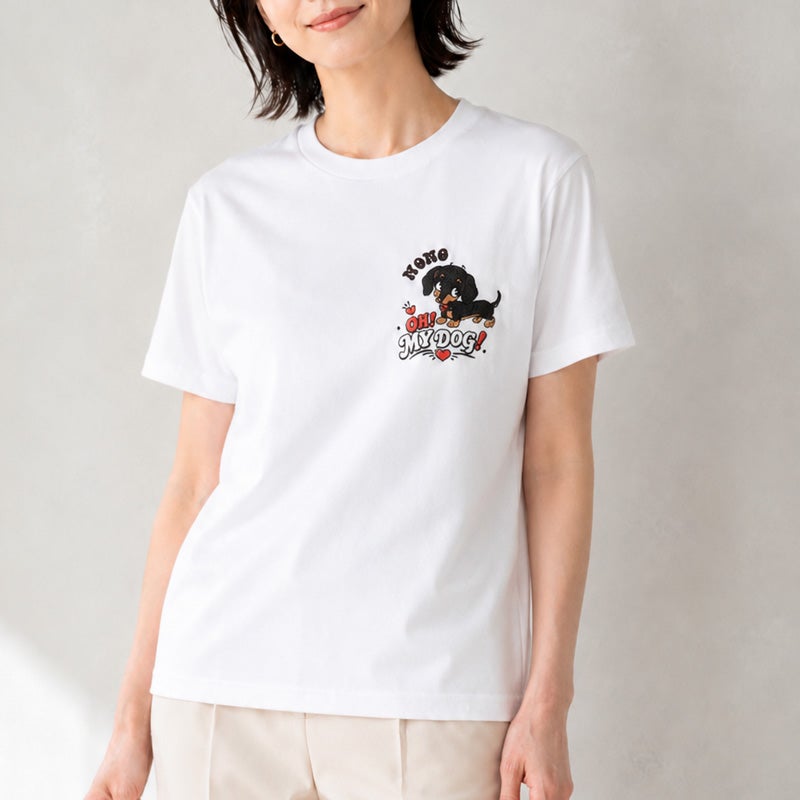 予約限定］お名前プリント・OH MY DOG・オーナーズTシャツ | 犬服通販