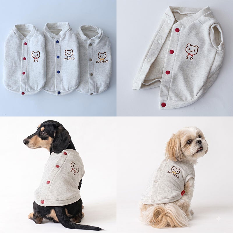 背中開閉タイプの犬服 | 犬服通販ドッグピース