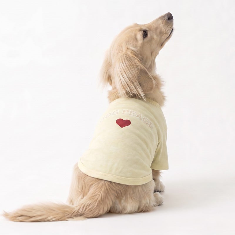 犬服♡ ❤︎BAMBINA❤︎ DOG PEACE・ハートロングTシャツ | 犬服通販ドッグピース